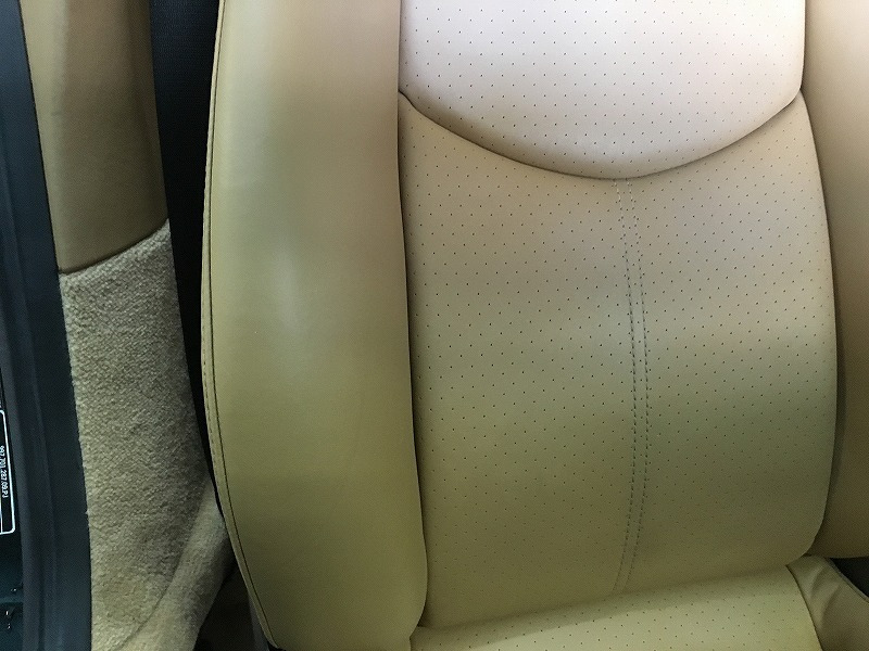 ポルシェ997純正本革レザーシートのキズ塗装リペア補修修理